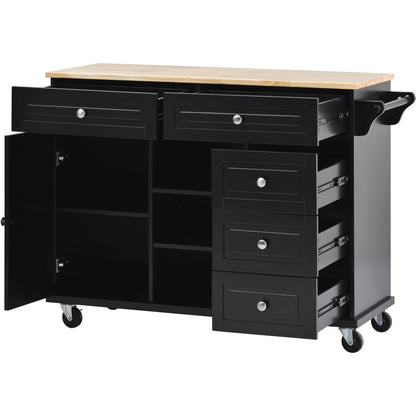 Pantry Mate Kitchen Cart - Black