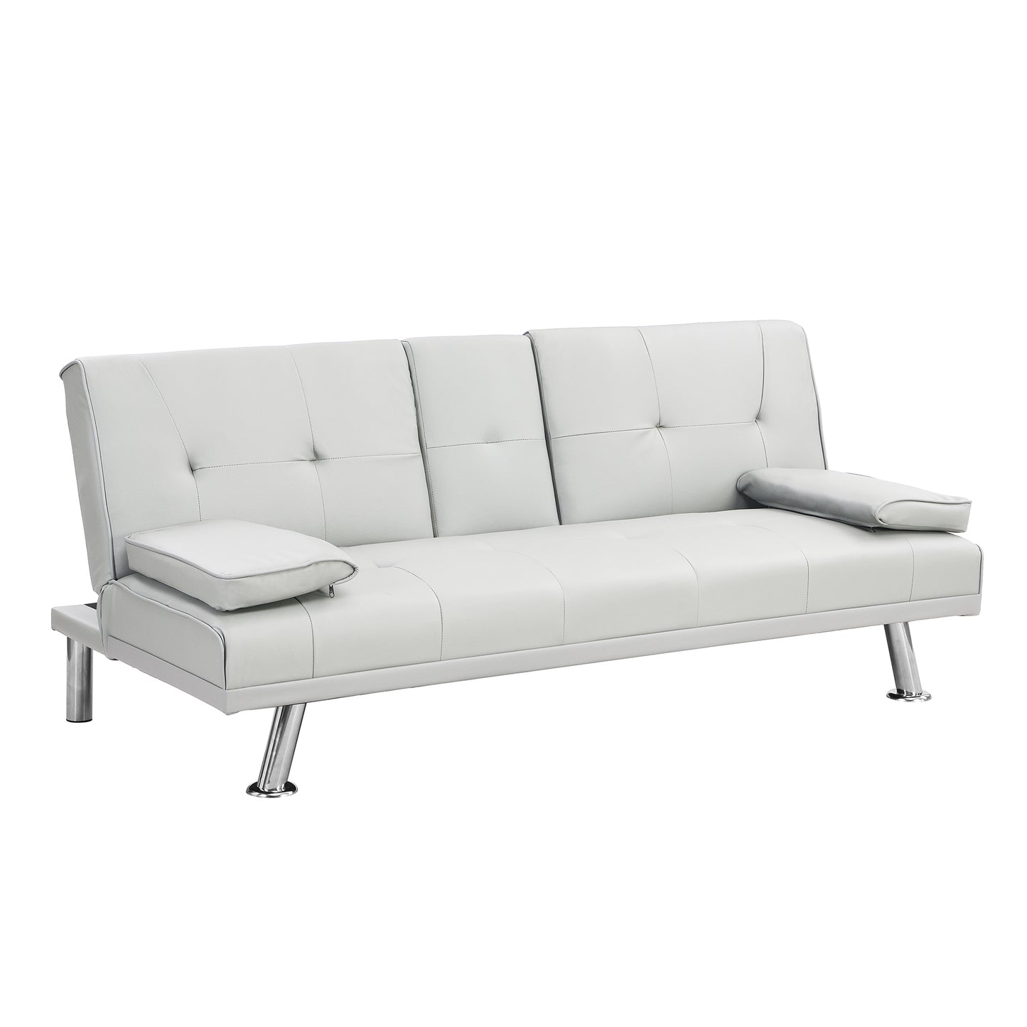 Devo Convertible Sofa Bed  - White