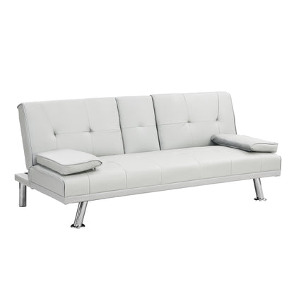 Devo Convertible Sofa Bed  - White