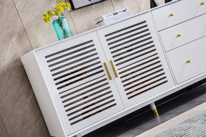 Spacious Haven 4-Drawer Storage Cabinet - White