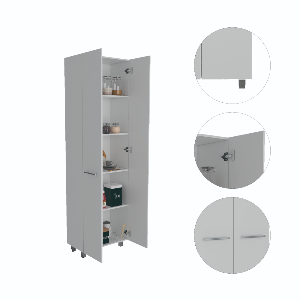 Baleare Pantry Cabinet - White