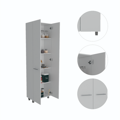 Baleare Pantry Cabinet - White