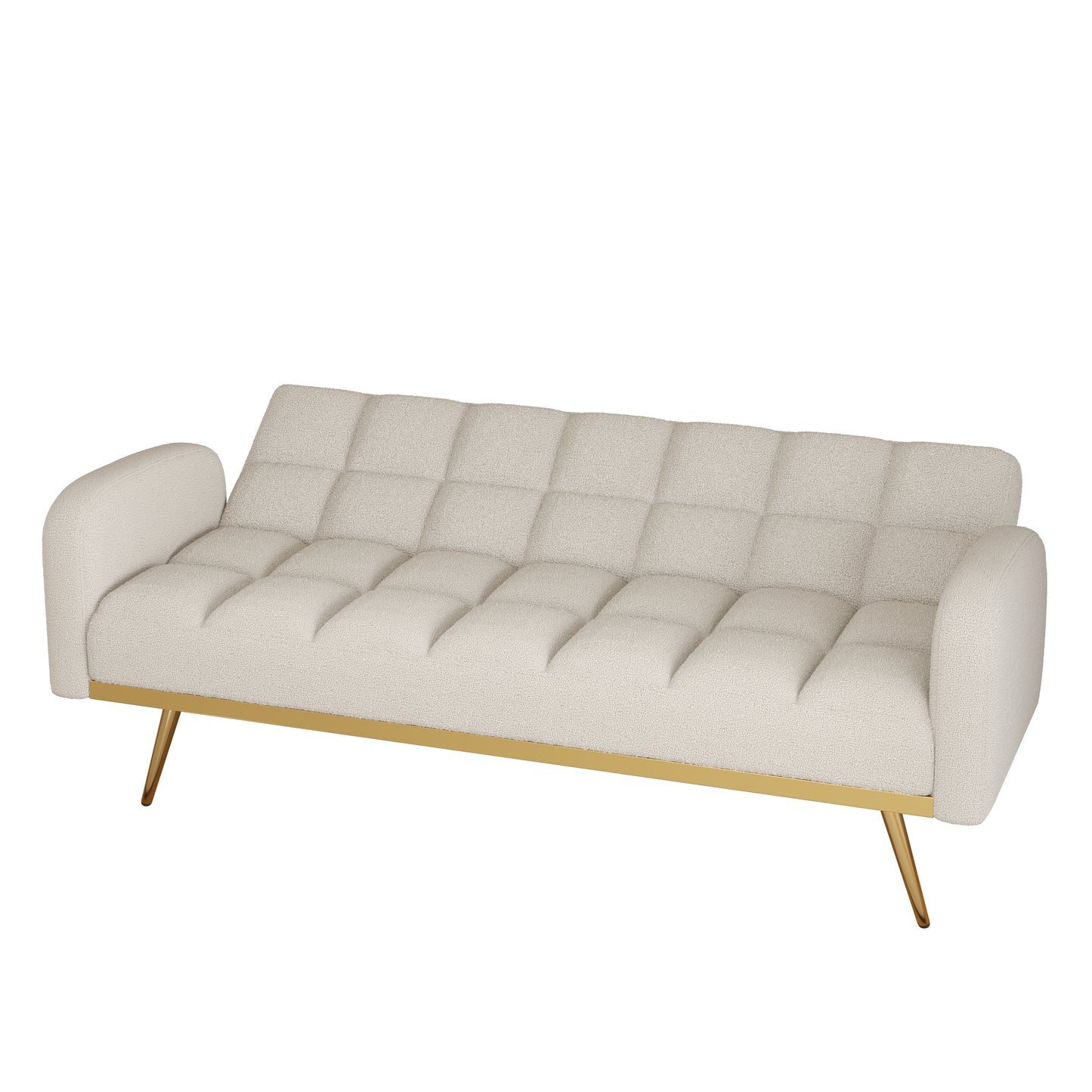 Sonic Convertible Sofa Bed- Beige