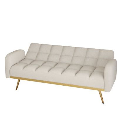 Sonic Convertible Sofa Bed- Beige
