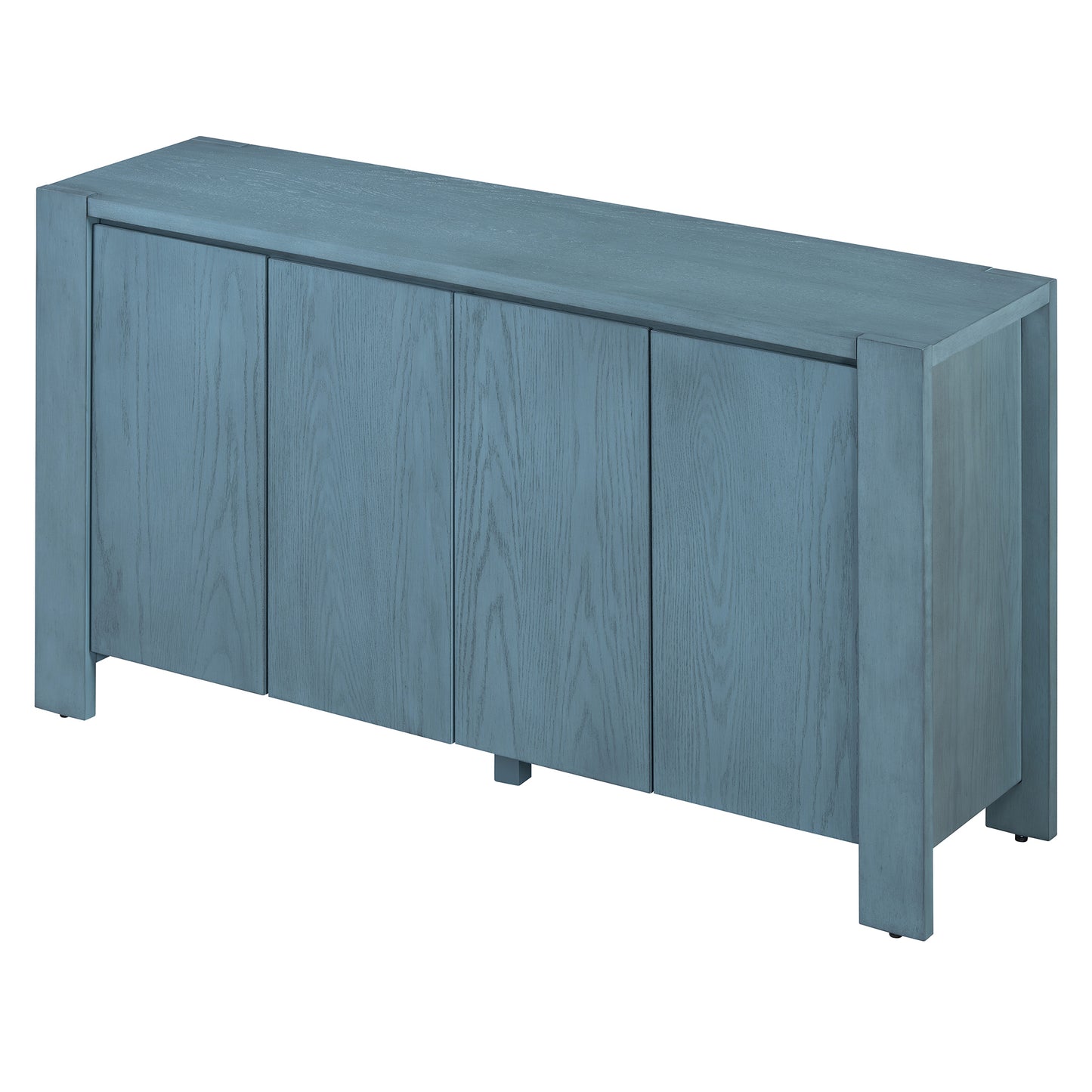 Cruz 4-door Sideboard - Navy Blue