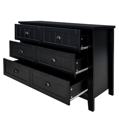 Wyatt Sideboard Accent Cabinet - Black