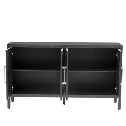 Marco Sideboard Wooden Cabinet - Black