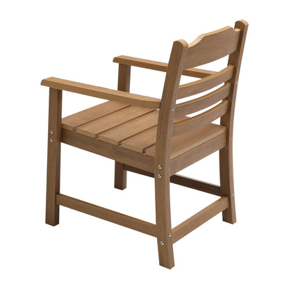 Erna Patio Dining Chair (Set of 2) - Light Teak