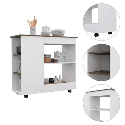 Holmeson Kitchen Cart  - White