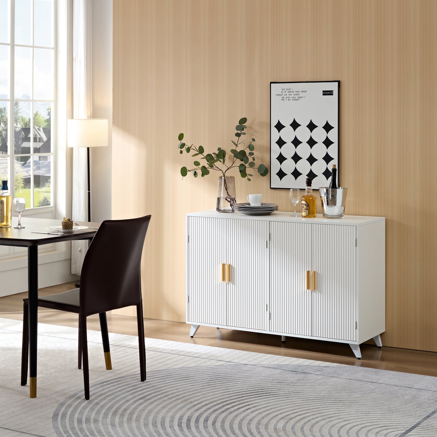 Miller 4 doors Sideboard Buffet