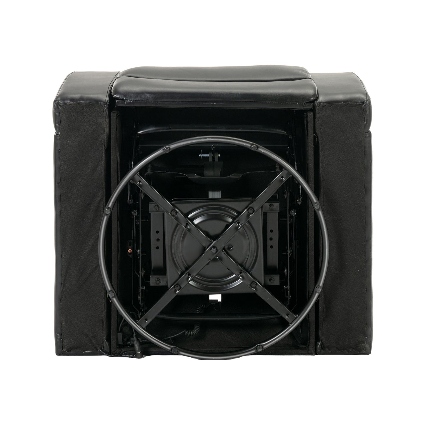 Comfort Max 270 Degree Swivel Power Recliner - Black