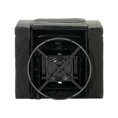 Comfort Max 270 Degree Swivel Power Recliner - Black