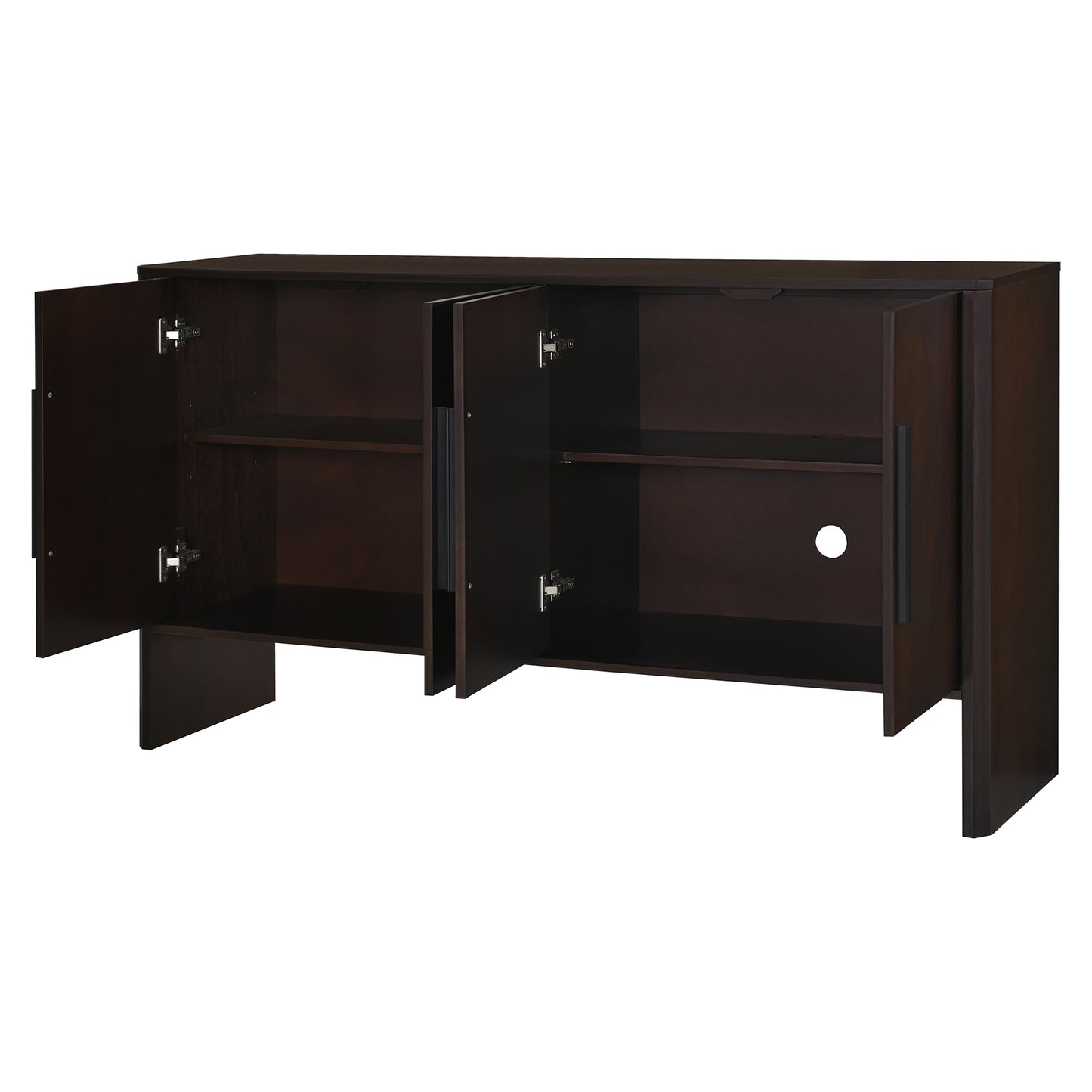 Miya Retro Sideboard Buffet - Espresso
