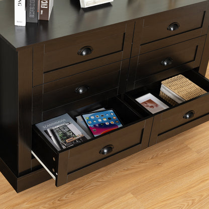 Knott Sideboard Cabinet - Dark Gray