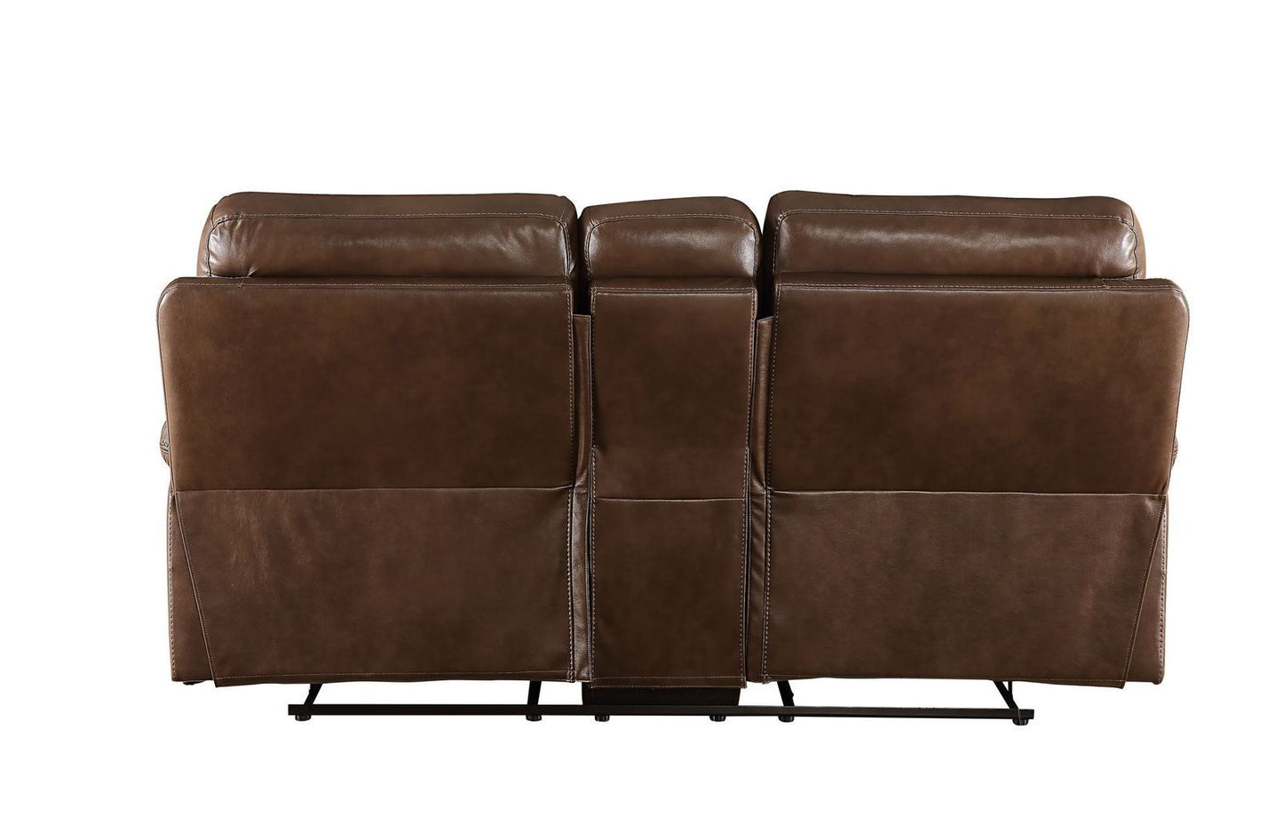 Aashi Loveseat w/Console - Brown