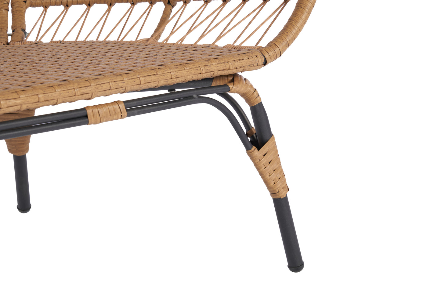 Opal Patio Wicker Egg Chair - Beige