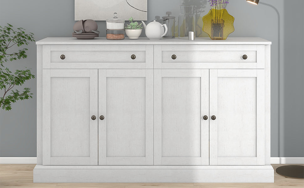 Houston 4-Door Sideboard Buffet - Antique White
