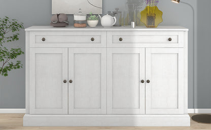 Houston 4-Door Sideboard Buffet - Antique White