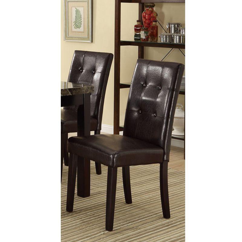 Ada Dining Chairs (Set of 2) - Dark Brown