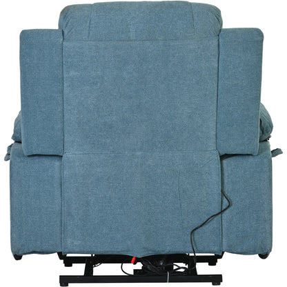 Celestial Power Lift Massage Recline Chair - Blue