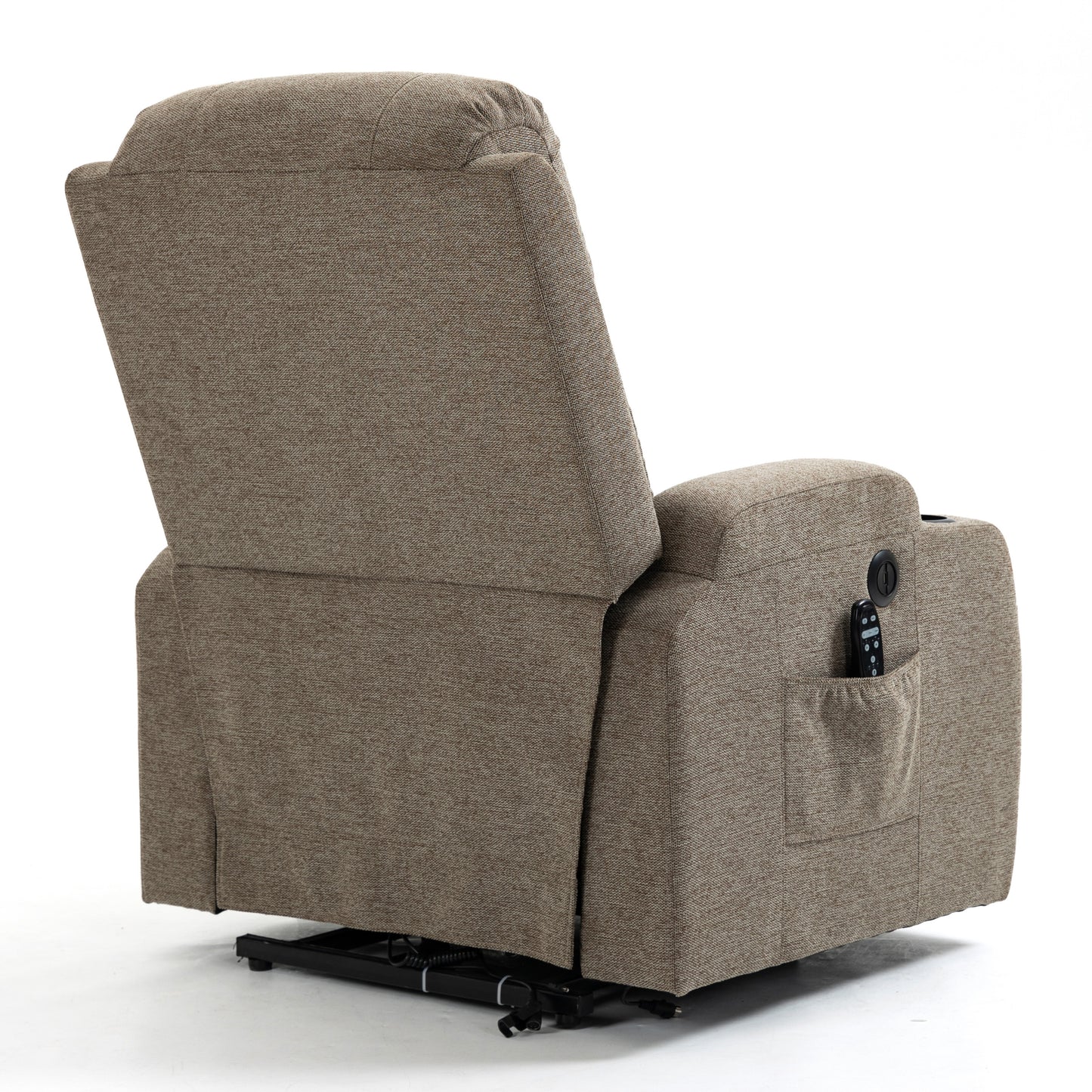 Logan Power Lift Recliner - Brown