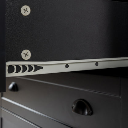 Wyatt Sideboard Accent Cabinet - Black