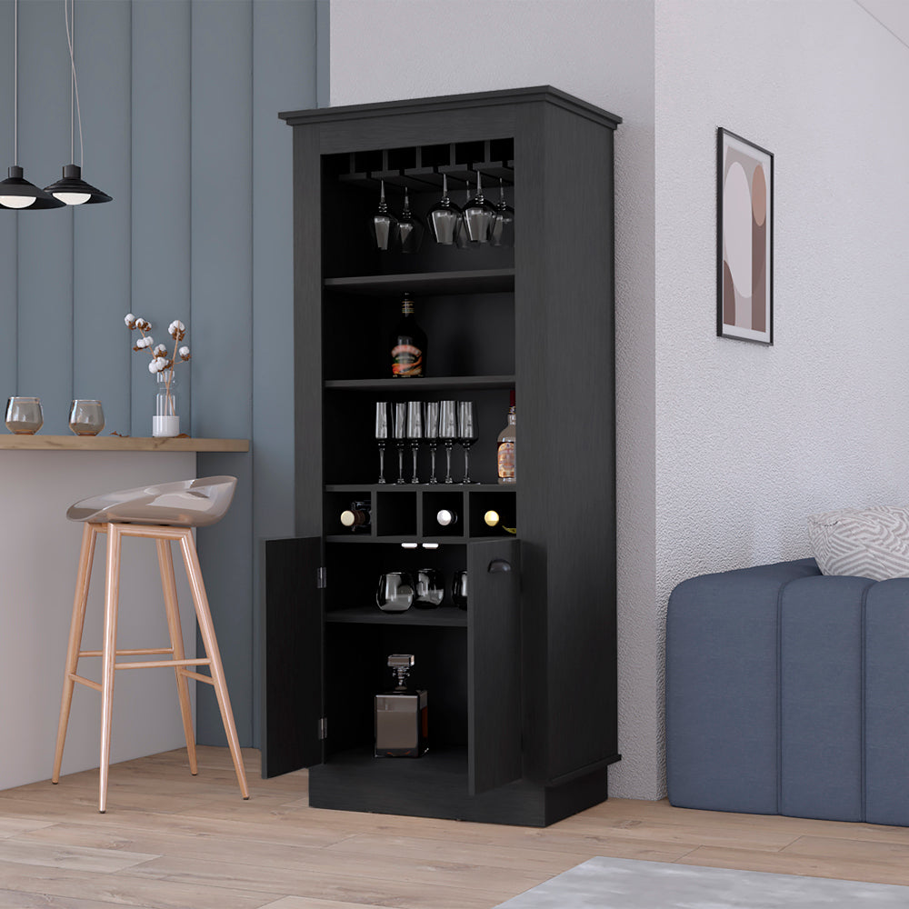 Provo Bar Cabinet - Black