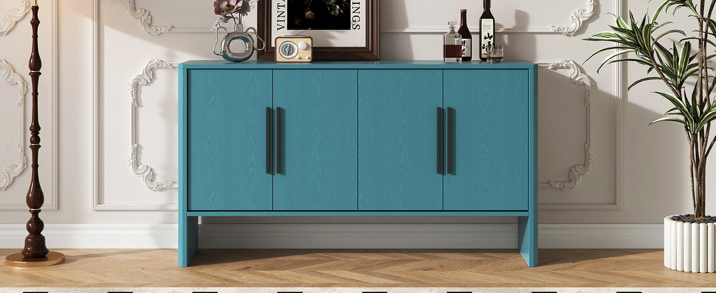 Miya Retro Sideboard Buffet - Teal