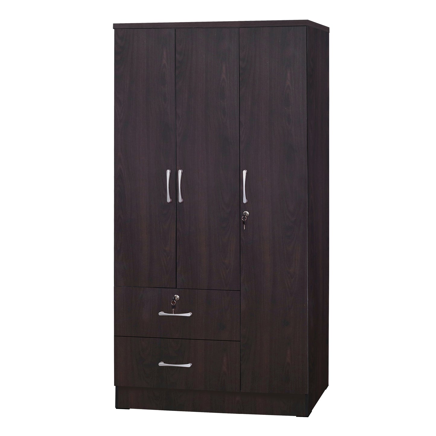 Go Green Woods Symphony Wardrobe Armoire Closet with Two Drawers