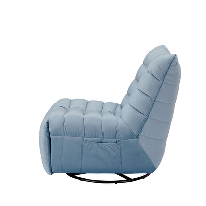 Seraphina  Rotatable Recliner Chair - Blue