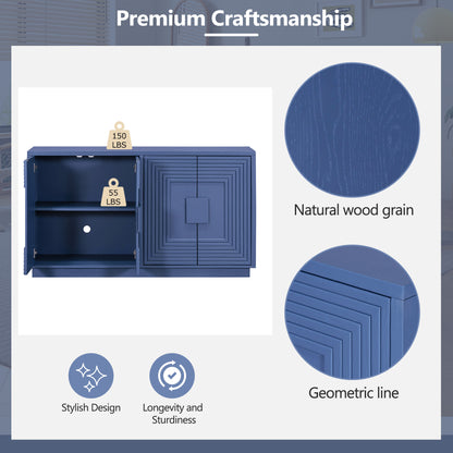 Alan Vintage Sideboard Buffet - Antique Navy Blue