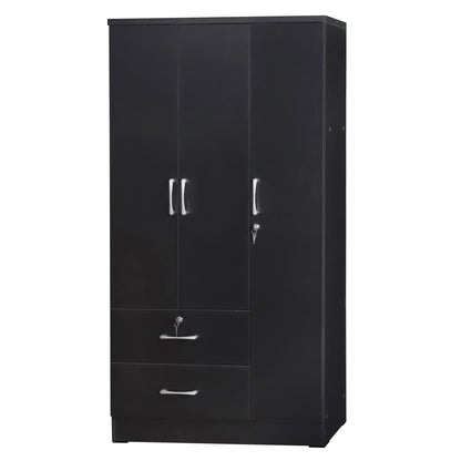 Go Green Woods Symphony Wardrobe Armoire Closet with Two Drawers