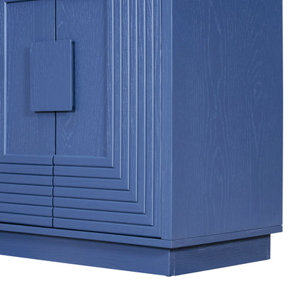 Alan Vintage Sideboard Buffet - Antique Navy Blue