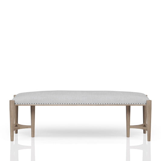 Bergen Upholstered Bench - Sand