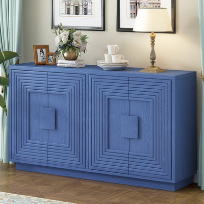 Alan Vintage Sideboard Buffet - Antique Navy Blue