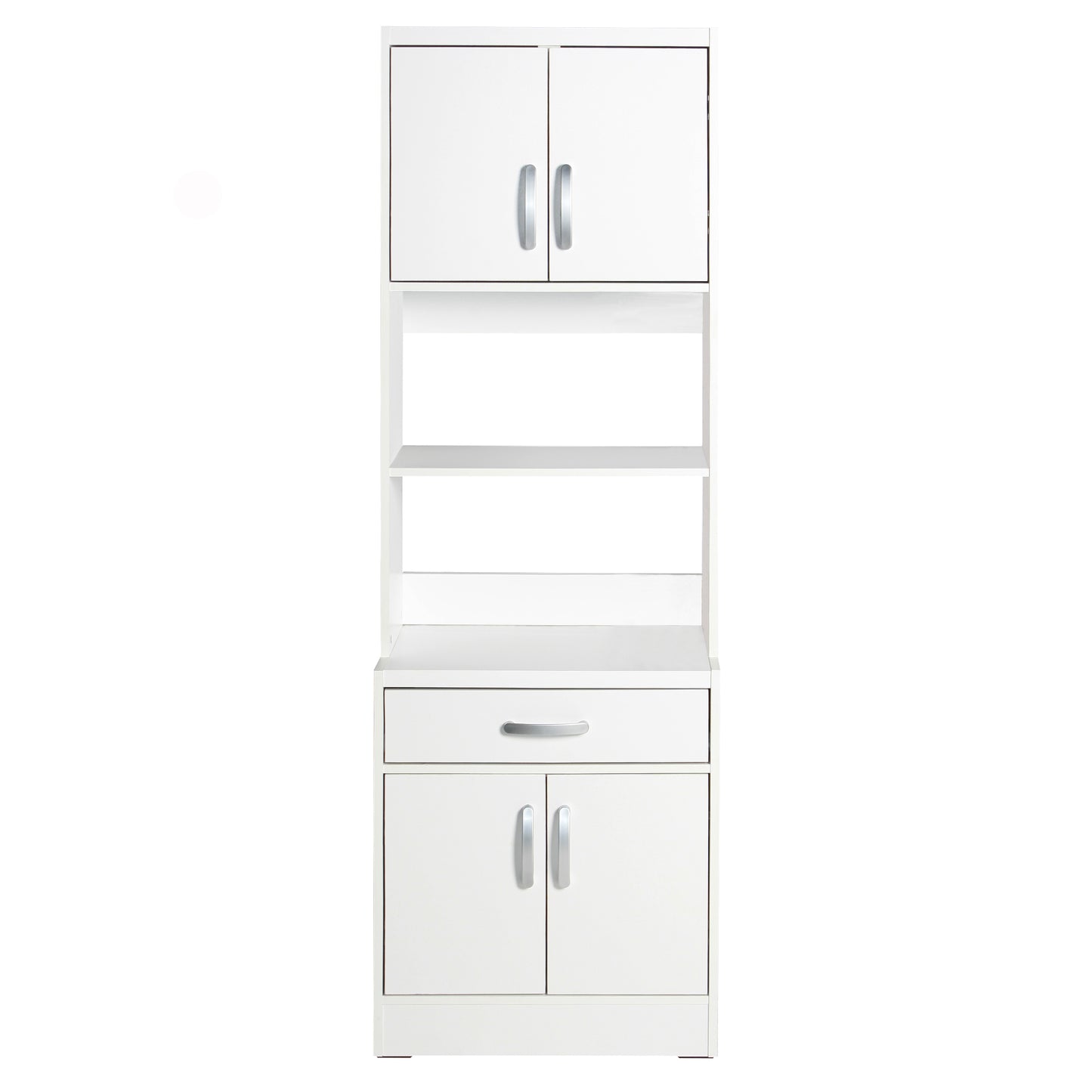Go Green Woods Shelby Tall Wooden Kitchen Pantry