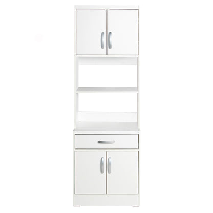 Go Green Woods Shelby Tall Wooden Kitchen Pantry