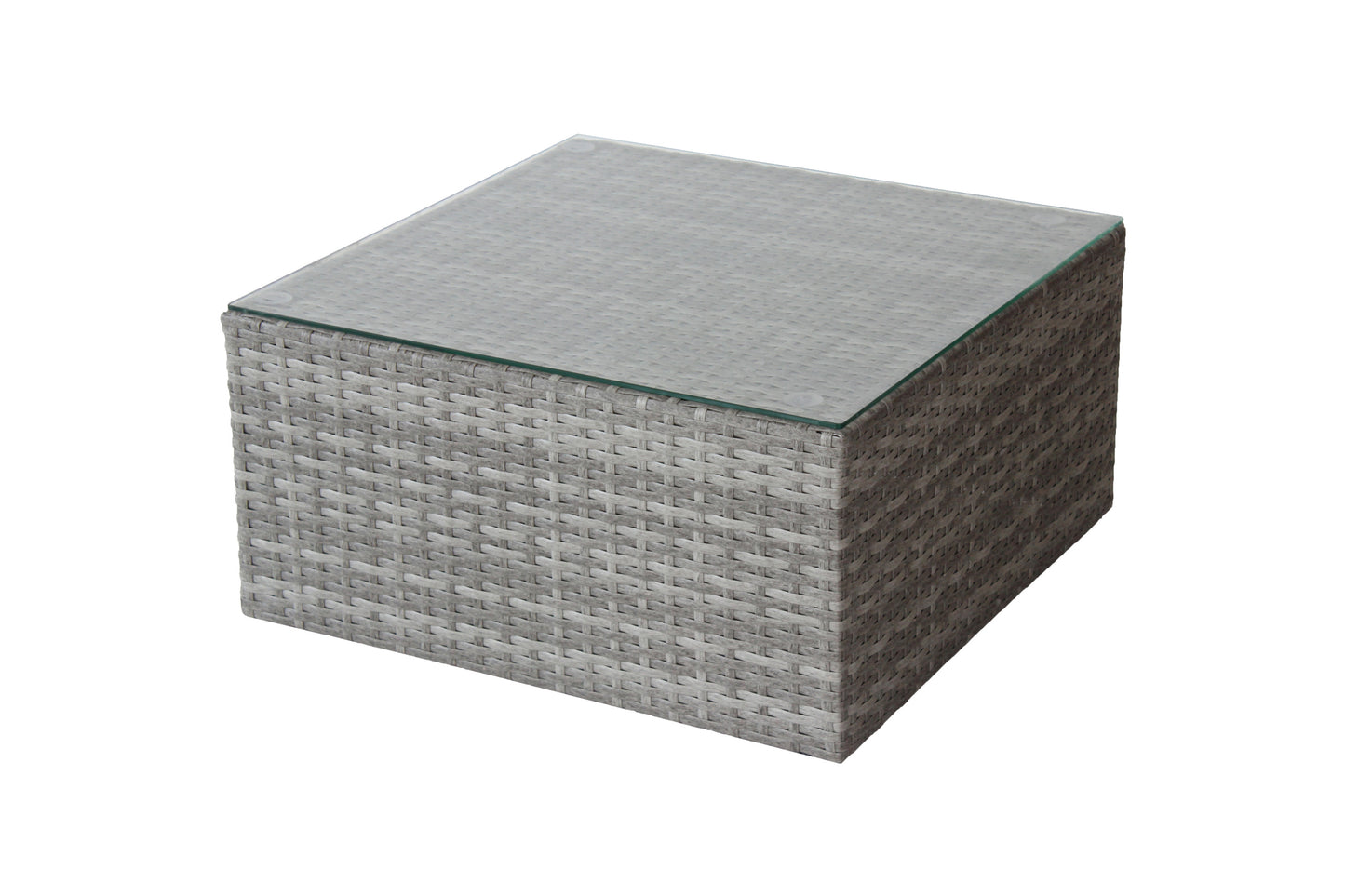 Durham 4 Pc Outdoor Patio Sectional Sofa Set - Gray