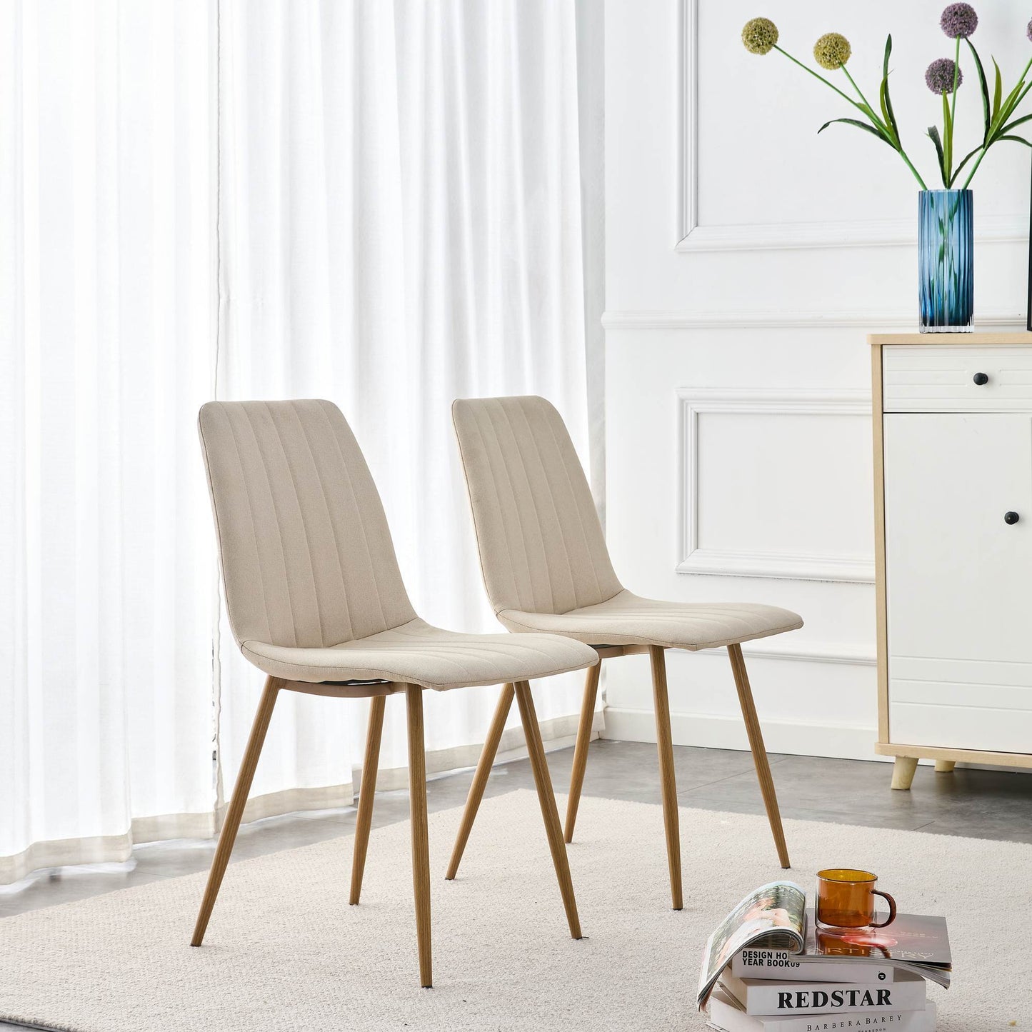 Otto Dining Chair (Set of 4) - Beige