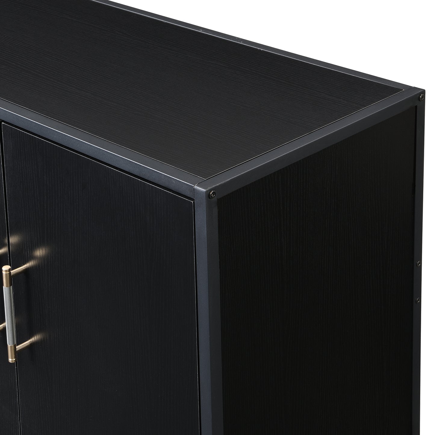 Ami  Four-Door Sideboard - Black