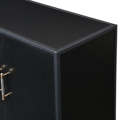 Ami  Four-Door Sideboard - Black
