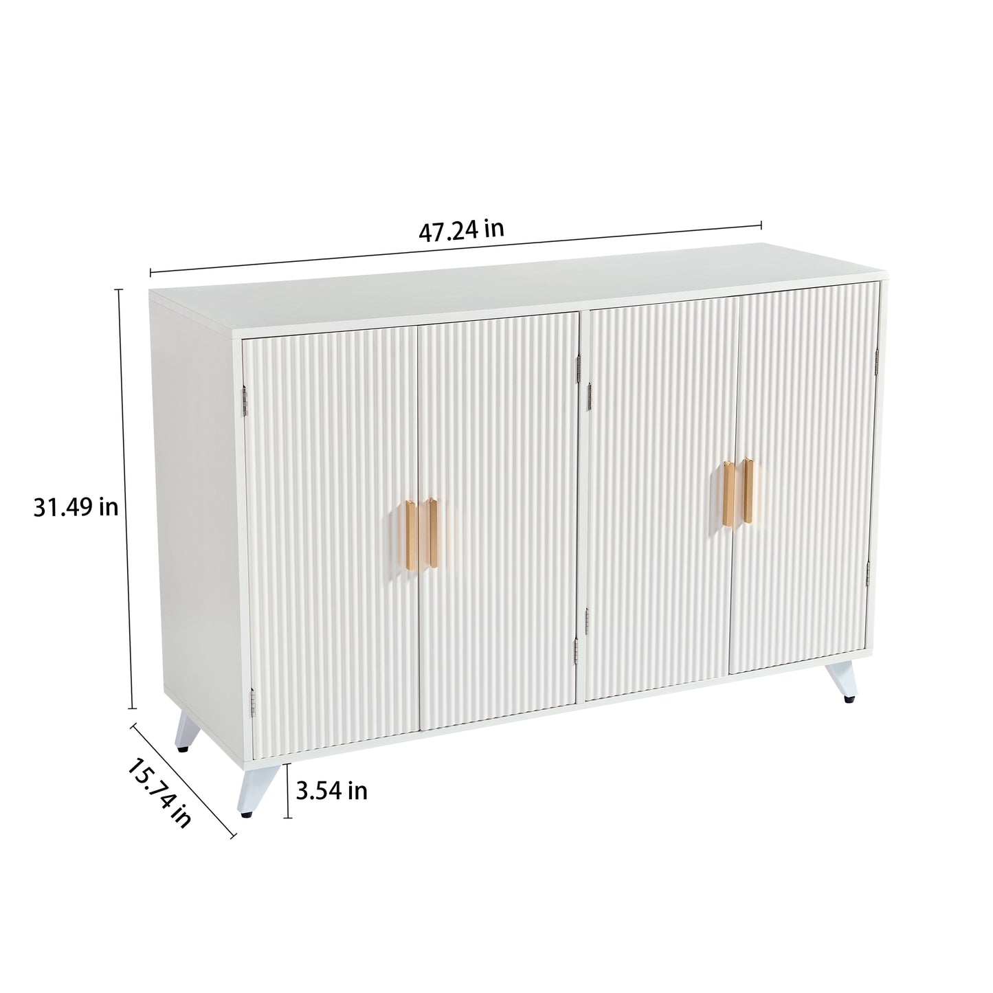 Miller 4 doors Sideboard Buffet