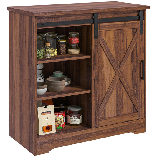 Arredo Farmhouse Sideboard Buffet - Brown