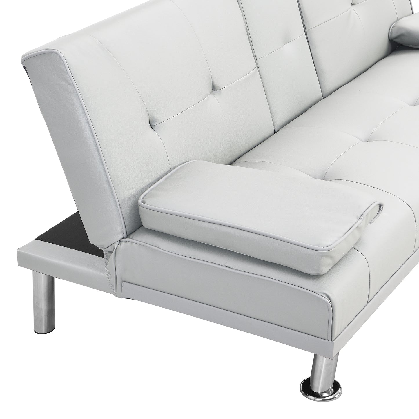 Devo Convertible Sofa Bed  - White