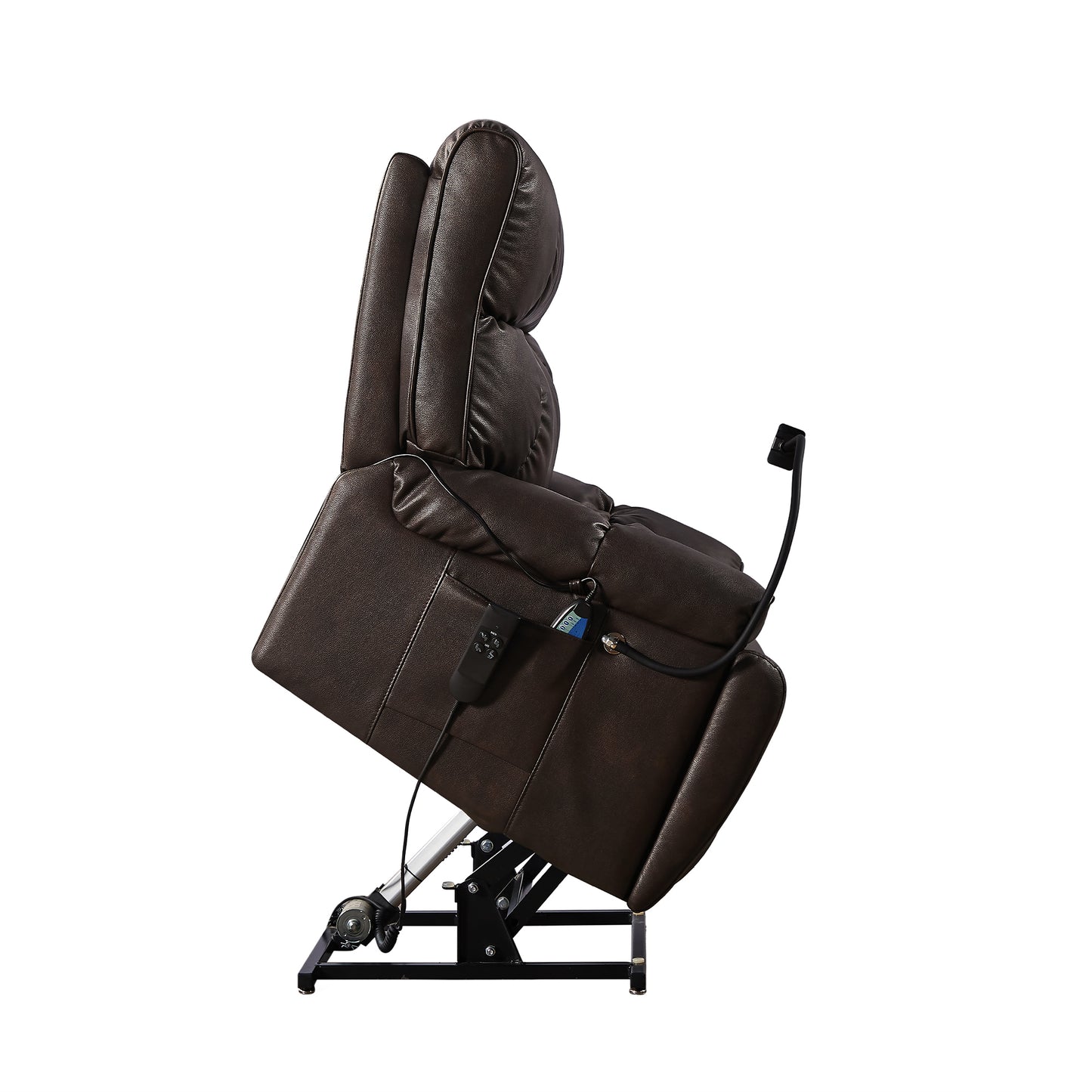 Emily Heating massage Recliner Chair - Brown