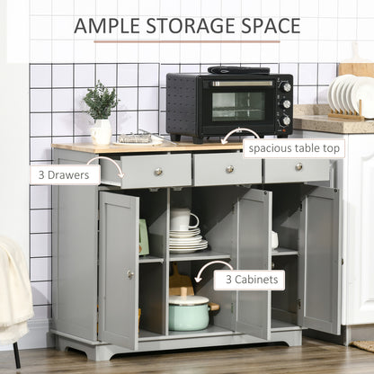 Cody Sideboard Buffet Cabinet - Gray