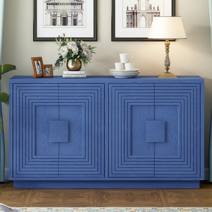 Alan Vintage Sideboard Buffet - Antique Navy Blue