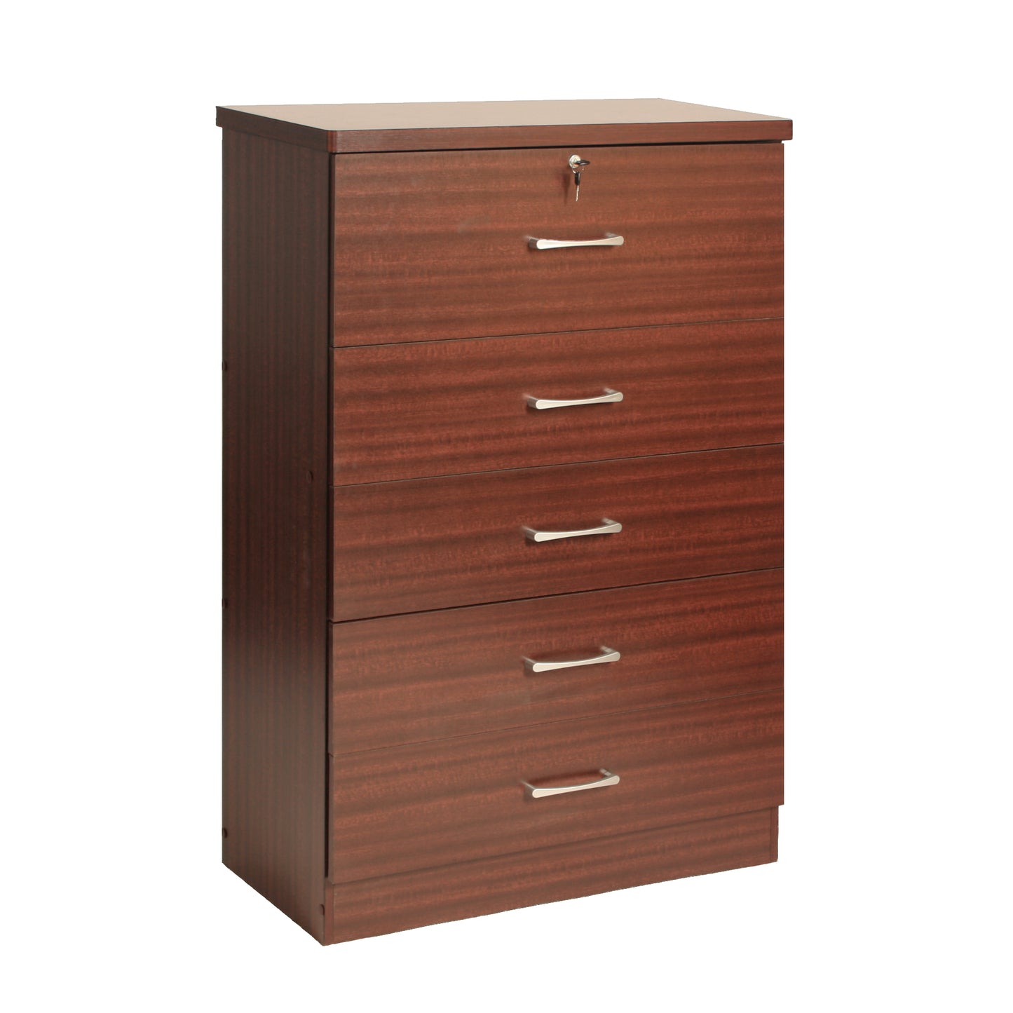 Go Green Woods Florence Wood 5 Drawer Dresser for Bedroom