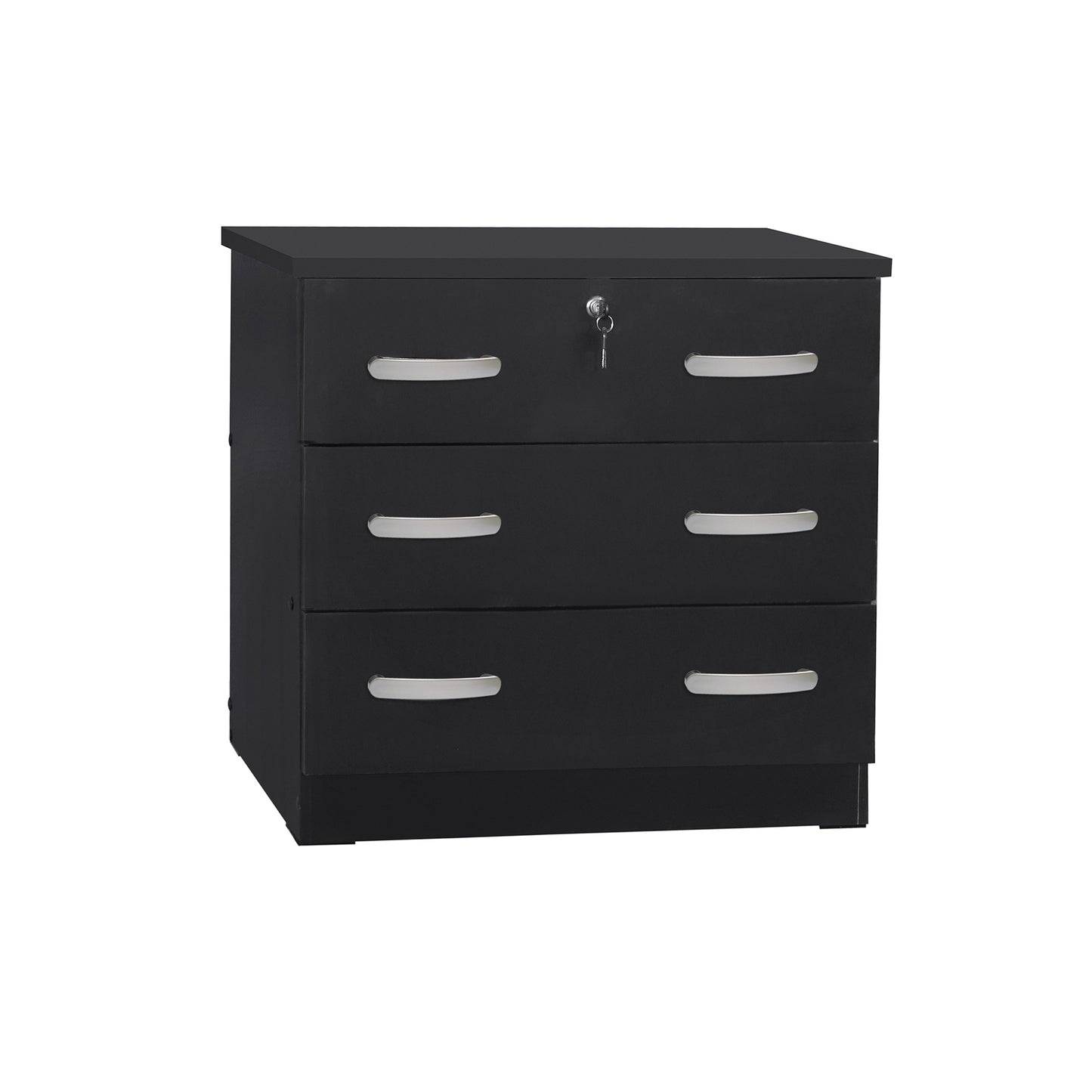 Go Green Woods Cindy Wooden 3 Drawer Chest Bedroom Dresser