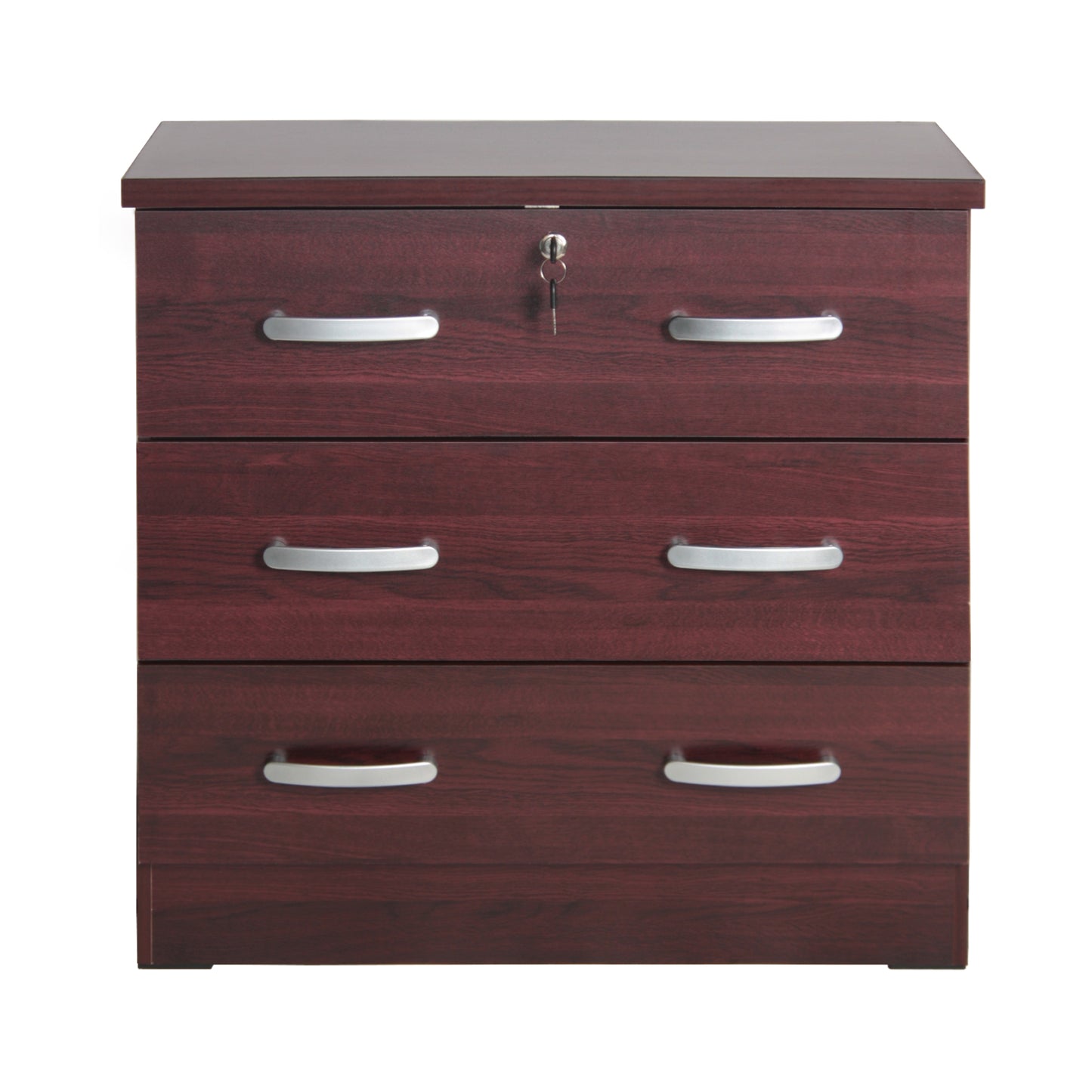 Go Green Woods Cindy Wooden 3 Drawer Chest Bedroom Dresser